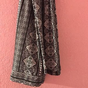 by&by Black And White Pants